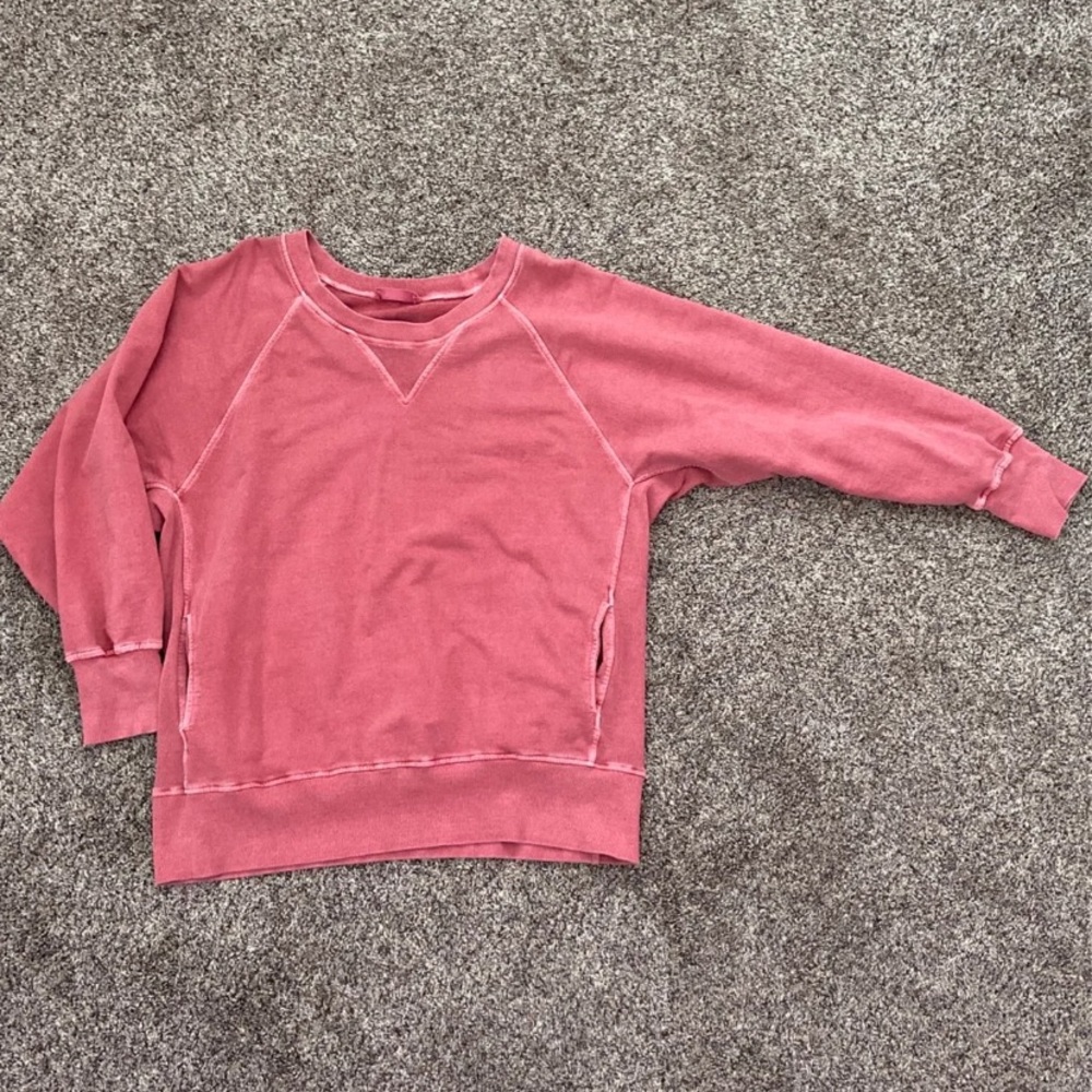 Raspberry Sweatshirt NWOT